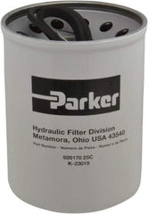 Parker - 25 Micron, 5.12" Outside Diam, 6.62" Long, Filter Element - 1-1/2" Inside Diam, Cellulose, MFE160-25/2 Hycon Part No., SF6710 Satuff - Apex Tool & Supply