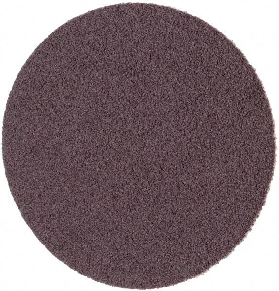 Standard Abrasives - 1-1/2" Disc Diam, 120 Grit, Aluminum Oxide Quick Change Disc - Type S Attaching System, Coated, Brown, Fine Grade, 20,000 RPM - Apex Tool & Supply