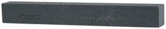 Norton - 4" Long x 1/2" Wide x 1/2" Thick, Silicon Carbide Sharpening Stone - Square, Fine Grade - Apex Tool & Supply