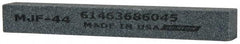 Norton - 4" Long x 1/2" Wide x 1/2" Thick, Silicon Carbide Sharpening Stone - Square, Medium Grade - Apex Tool & Supply