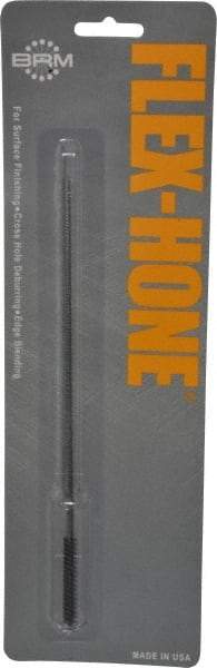 Brush Research Mfg. - 0.197" Bore Diam, 240 Grit, Silicon Carbide Flexible Hone - Extra Fine, 8" OAL - Apex Tool & Supply