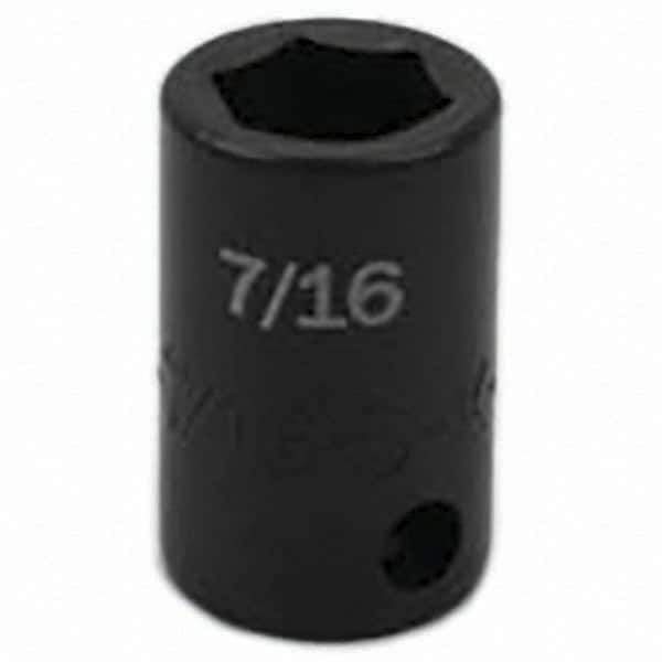 SK - Impact Socket - 3/8"DR 7/16" IMPACT SOCKET - Apex Tool & Supply