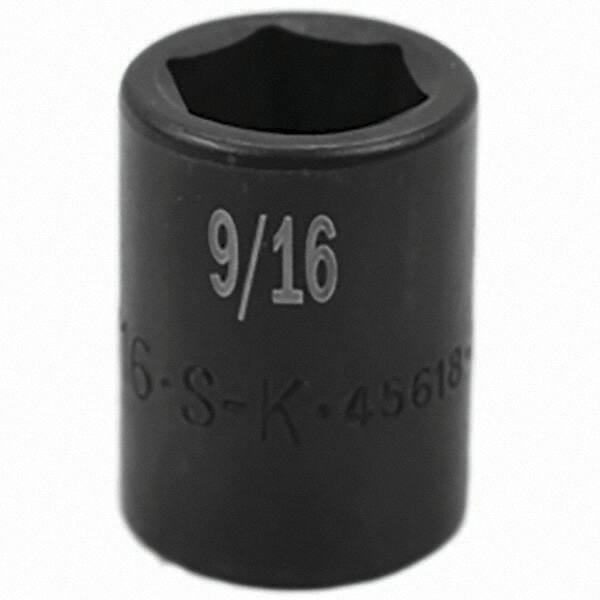 SK - Impact Socket - 3/8"DR 9/16" IMPACT SOCKET - Apex Tool & Supply