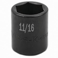 SK - Impact Socket - 3/8"DR 11/16" IMPACT SOCKET - Apex Tool & Supply