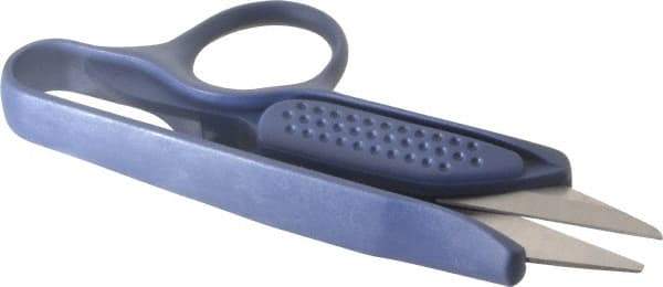 Heritage Cutlery - 1-1/2" LOC, 4-5/8" OAL Stainless Steel Standard Thread Clips - Right Hand, Plastic Straight Handle, For Sewing - Apex Tool & Supply