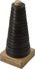 Eagle Rock - 16 Piece, Lathe Chuck Anti-Backlash Ring Set - 1 to 1-15/16" OD - Apex Tool & Supply