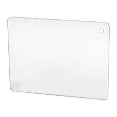 Loc-Line - 10 Inch Long x 7-1/2 Inch Wide x 1/8 Inch High/Thick Polycarbonate Replacement Shield - For Use With 60527 - Shield Kit - Apex Tool & Supply