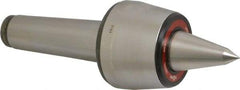 Rohm - MT5 Taper Shank, 3.543" Head Diam 1,200 Lb Capacity Live Center - 3,000 Max RPM, 2.764" Head Length, 1.5748" Point Diam, 2.559" Point Len, 2,640 Lb Max Workpc, 10.478" OAL, Long Point - Apex Tool & Supply