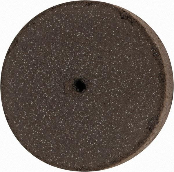 Cratex - 1" Diam x 1/16" Hole x 1/4" Thick, Surface Grinding Wheel - Silicon Carbide, Medium Grade, 25,000 Max RPM, Rubber Bond, No Recess - Apex Tool & Supply