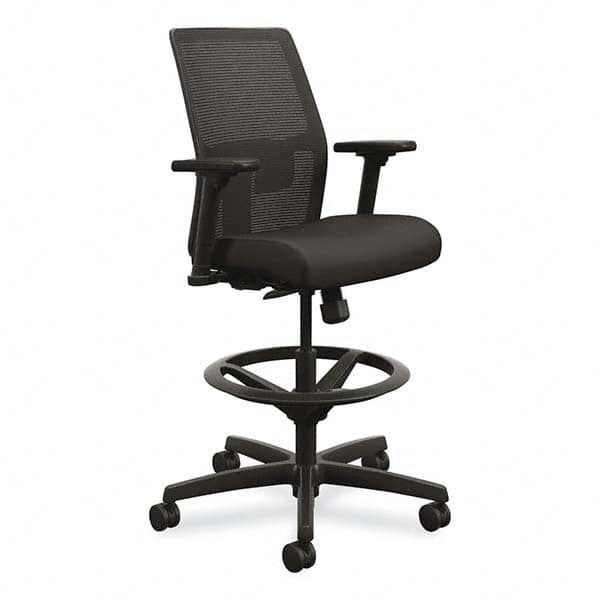 Hon - Swivel & Adjustable Stools Type: Mesh Task Stool Base Type: Five-Star - Apex Tool & Supply
