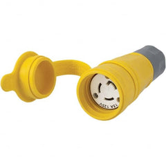 Hubbell Wiring Device-Kellems - 125V 15A NEMA L5-15R Industrial Twist Lock Connector - Apex Tool & Supply