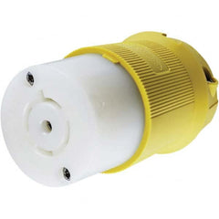 Hubbell Wiring Device-Kellems - 3-Phase Wye 120/208 VAC 20A NEMA L21-20R Marine Twist Lock Connector - Apex Tool & Supply