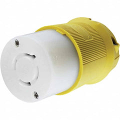 Hubbell Wiring Device-Kellems - 3-Phase Delta 480 VAC 20A NEMA L16-20R Marine Twist Lock Connector - Apex Tool & Supply