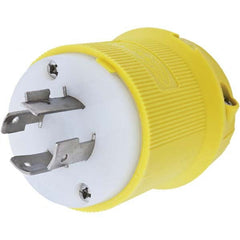 Hubbell Wiring Device-Kellems - 3-Phase Delta 250 VAC 20A NEMA L15-20P Marine Twist Lock Plug - Apex Tool & Supply