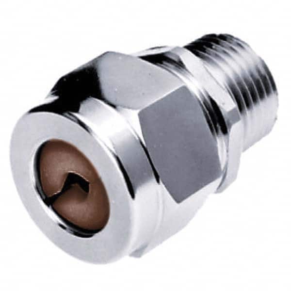 Hubbell Wiring Device-Kellems - 0.63 to 0.5" General Straight Strain Relief Cord Grip - Apex Tool & Supply