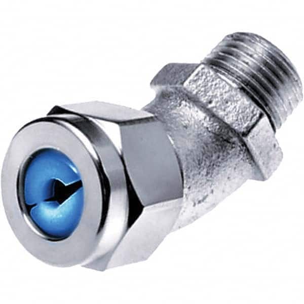 Hubbell Wiring Device-Kellems - 0.5 to 0.38" General Elbow Strain Relief Cord Grip - Apex Tool & Supply