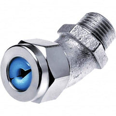 Hubbell Wiring Device-Kellems - 0.5 to 0.38" General Elbow Strain Relief Cord Grip - Apex Tool & Supply