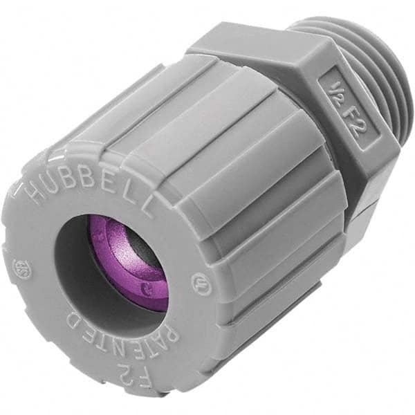 Hubbell Wiring Device-Kellems - 0.88 to 0.75" General Straight Strain Relief Cord Grip - Apex Tool & Supply