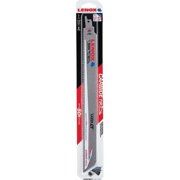 Lenox - Reciprocating Saw Blades Blade Material: Carbide Blade Length (Inch): 12 - Apex Tool & Supply