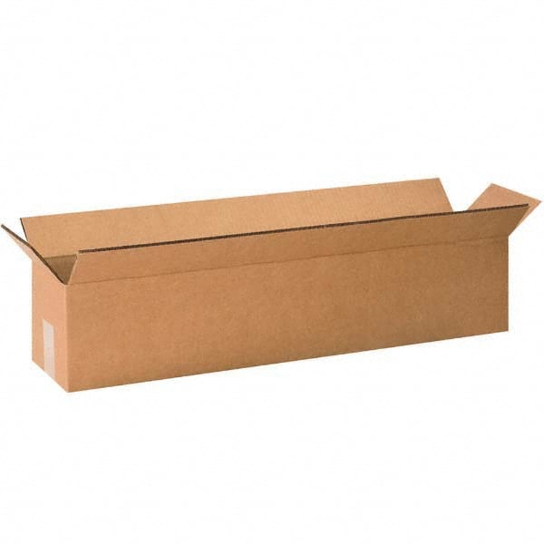 Made in USA - Pack of (5), 12" Wide x 60" Long x 12" High Corrugated Shipping Boxes - Apex Tool & Supply