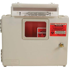 Covidien - Sharps Container Cabinets : Surface Mounted Color: Beige - Apex Tool & Supply