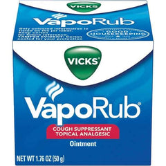 Vicks - Antiseptics, Ointments, & Creams Type: Pain Relief Form: Ointment - Apex Tool & Supply