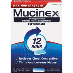 Mucinex - Medi-First Pain Relief Tablets - Cold & Allergy Relief - Apex Tool & Supply