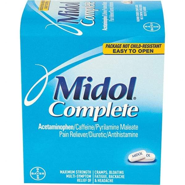 Midol - Medi-First Pain Relief Capsules - Headache & Pain Relief - Apex Tool & Supply