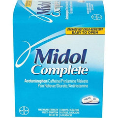 Midol - Medi-First Pain Relief Capsules - Headache & Pain Relief - Apex Tool & Supply