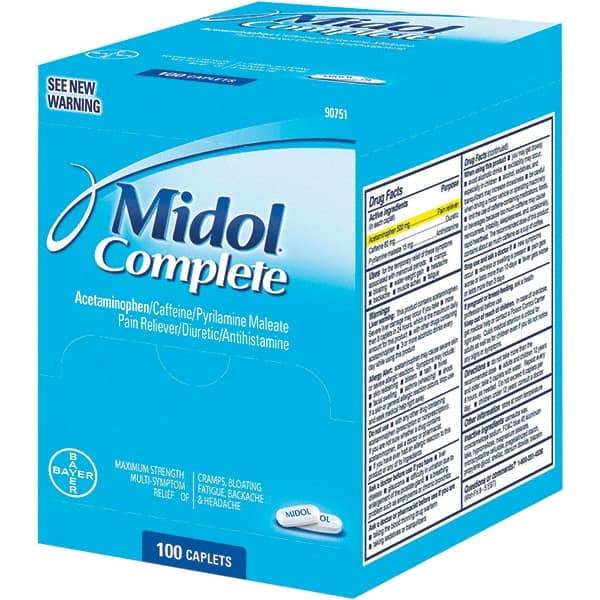 Midol - Medi-First Pain Relief Capsules - Headache & Pain Relief - Apex Tool & Supply