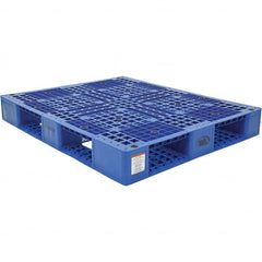 Vestil - 39.5" Long, 47.38" Width, 6" High, High-Density Polyethylene Pallet - Apex Tool & Supply