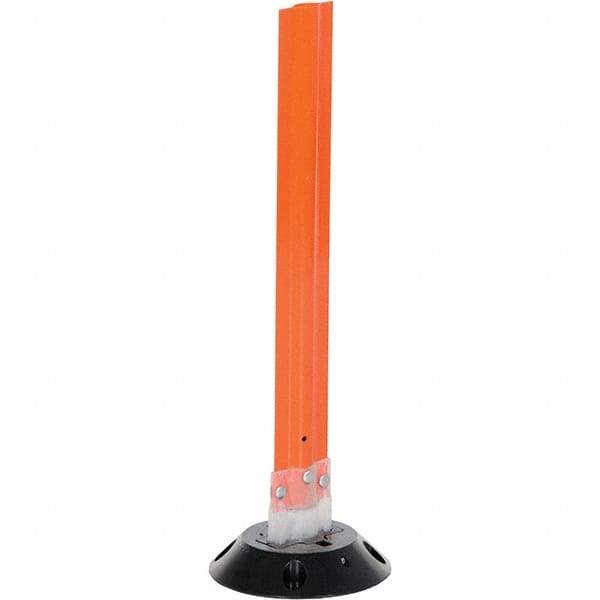 Vestil - Barrier Posts   Type: Flexible Stake    Post Color/Finish: Orange - Apex Tool & Supply