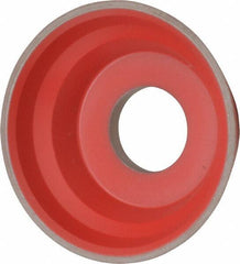 Norton - 3-3/4" Diam, 1-1/4" Hole Size, 1-1/2" Overall Thickness, 100 Grit, Type 11 Tool & Cutter Grinding Wheel - Fine Grade, CBN, Resinoid Bond - Apex Tool & Supply