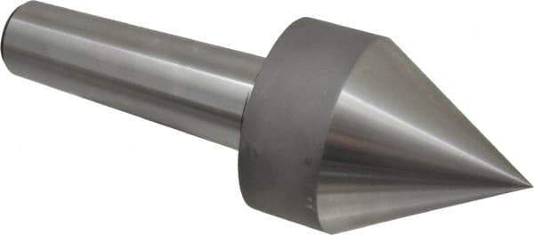 Riten - MT5 Taper Shank, Live Center - 1,500 Max RPM, 3-1/2" Point Diam, 4-15/16" Point Len, 1,500 Lb Max Workpc, 4-29/32" OAL, Pipe Nose Point - Apex Tool & Supply