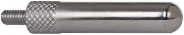 Mitutoyo - M2.5x0.45, 5mm Ball Diam, Carbide Shell Contact Point - 25mm Contact Point Length, Use with AGD 1,2,3,4 - Apex Tool & Supply