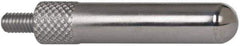 Mitutoyo - M2.5x0.45, 5mm Ball Diam, Carbide Shell Contact Point - 25mm Contact Point Length, Use with AGD 1,2,3,4 - Apex Tool & Supply