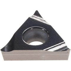 Big Kaiser - TC110823 Carbide Boring Insert - Uncoated, 60° Triangle, 7° Relief Angle, 1/4" Inscr Circle, 3/32" Thick, 0.008" Corner Radius - Apex Tool & Supply