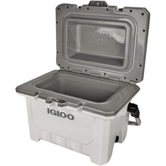 Igloo - 24 Qt Ice Chest - HDPE, White - Apex Tool & Supply