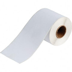 Brady - 4" Wide, White Vinyl Inkjet Label - For BradyJet J2000 - Apex Tool & Supply