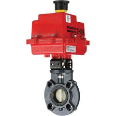 Asahi/America - Actuated Butterfly Valves Pipe Size: 4 (Inch) Actuator Type: Electric - Apex Tool & Supply