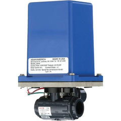Asahi/America - Actuated Ball Valves   Actuator Type: Electric    Pipe Size: 1/2 (Inch) - Apex Tool & Supply