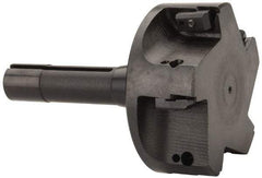 APT - 4" Cut Diam, 0.65" Max Depth of Cut, 5-7/8" OAL, Indexable Square Shoulder End Mill - TPC 32..., TPG 32., TPU 32. Inserts, R8 Taper Shank, 90° Lead Angle, Series Tri-Dex - Apex Tool & Supply