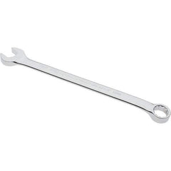 Blackhawk by Proto - 14mm 12 Point Offset Combination Wrench - 15° Offset Angle, 8-46/73" OAL, Steel, Chrome Finish - Apex Tool & Supply