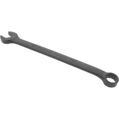 Blackhawk by Proto - 13mm 12 Point Offset Combination Wrench - 15° Offset Angle, 7.91" OAL, Steel, Black Finish - Apex Tool & Supply