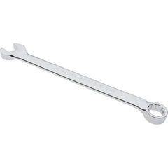 Blackhawk by Proto - 17mm 12 Point Offset Combination Wrench - 15° Offset Angle, 10.14" OAL, Steel, Chrome Finish - Apex Tool & Supply