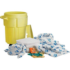 Brady SPC Sorbents - 38 Gal Capacity Oil Only Spill Kit - 55 Gal Polyethylene Drum - Apex Tool & Supply