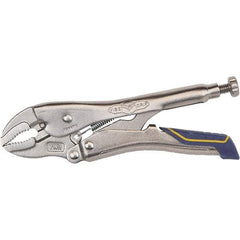 Irwin - Locking Pliers Plier Type: Locking Pliers Jaw Style: Curve w/Wire Cutter - Apex Tool & Supply