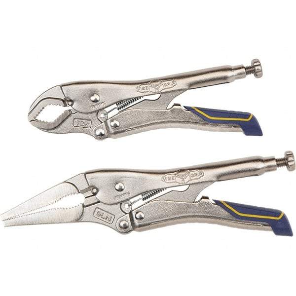 Irwin - Locking Pliers Plier Type: Locking Pliers Jaw Style: Curve w/Wire Cutter - Apex Tool & Supply