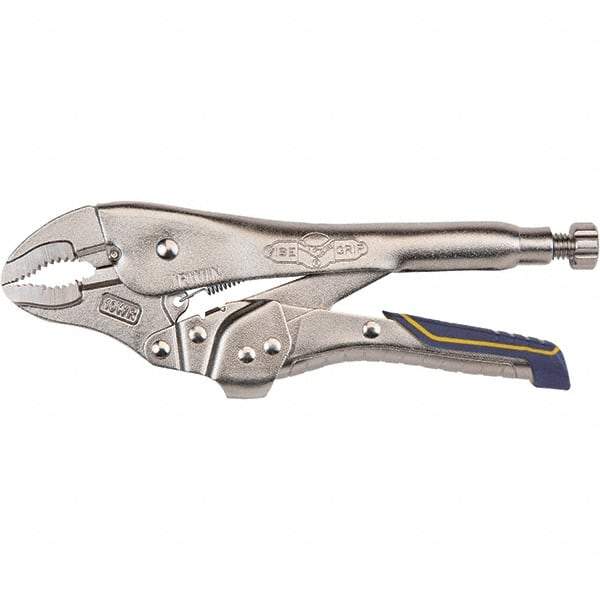 Irwin - Locking Pliers Plier Type: Locking Pliers Jaw Style: Curve w/Wire Cutter - Apex Tool & Supply