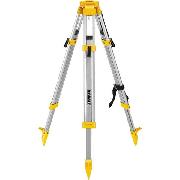 DeWALT - Laser Level Accessories Type: Tripod For Use With: Lasers Equipped w/ 1/4" Adapter - Apex Tool & Supply